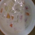 shizu14's cooksnap of when they made 体が暖まる野菜たっぷりクラムチャウダー.
