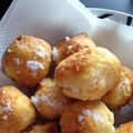 チョコ大好き好き's cooksnap of when they made サーターアンダギー.