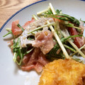 ゆい子。's cooksnap of when they made 水菜とれんこんの和風サラダ.