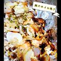 katkimryi's cooksnap of when they made ポン酢とマヨで簡単！鮭ホイル焼き.