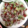 みこたろ♡'s cooksnap of when they made ☆マグロの生春巻き☆.