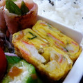 ゆいランラン's cooksnap of when they made かにかまと青じそとねぎの卵焼き☆.
