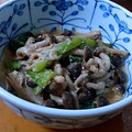 ぽんゆかこ's cooksnap of when they made 小松菜としめじのマヨゴマ和え.