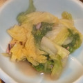 きらり流れ星's cooksnap of when they made 簡単♡白菜＆いかの塩辛♡蒸し煮.
