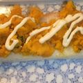 きらり流れ星's cooksnap of when they made 冷凍かぼちゃ*レンジで*かぼちゃサラダ.