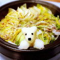 akino26's cooksnap of when they made 話題のシロクマ鍋♪作ってみました!.