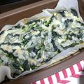 Him☆Ｋ's cooksnap of when they made サーモンとほうれん草のふんわりキッシュ✿.