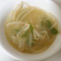 ぴぴぷぷぷ's cooksnap of when they made もやしとネギで簡単満腹お味噌汁＊.