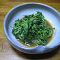 ゆみにゃむ's cooksnap of when they made つまみ菜のお浸し.