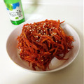 あやざいる's cooksnap of when they made さきいかのキムチ.