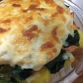 あいべりー's cooksnap of when they made 鮭とほうれん草のホワイトソース焼き。.