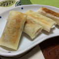 gacchanco's cooksnap of when they made 簡単☆揚げない＊鶏ひき肉とえびの春巻き.