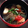 ちぃぱ。's cooksnap of when they made 里芋のお雑煮・長岡里芋（おく）.