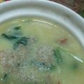 しょうがチューブ's cooksnap of when they made 超簡単！菜っ葉とパンプキンのみるくスープ.
