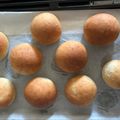 ニコニコ笑顔's cooksnap of when they made HB☆再現！鎌倉パスタのバジルパン.