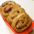 ﾋﾟｮﾝｺ's cooksnap of when they made 甘納豆とチーズの米粉パン.
