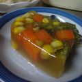 二次元LOVEなアオ's cooksnap of when they made ハムとコーンのゼリー寄せ.