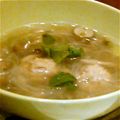 ほわいとりぼん's cooksnap of when they made 簡単！エスニックな春雨スープ♬.