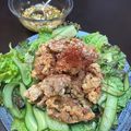 yumienne's cooksnap of when they made ☆豚小間の竜田揚げ☆.