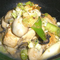 P-K23's cooksnap of when they made 酒の肴♪牡蠣と豆腐のねぎ味噌炒め♪.