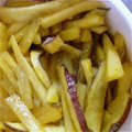 medias's cooksnap of when they made 超簡単...大学芋風 さつまいもの皮.