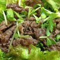 vひろりんv's cooksnap of when they made 牛肉とレタスのサラダ.