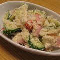 リラシャン's cooksnap of when they made ハムとキュウリのおからサラダ.