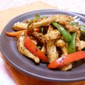 赤い電話's cooksnap of when they made 豚トロとピーマンの豆鼓醤炒め.