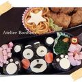 bonheurM's cooksnap of when they made くまもん　キャラ弁.
