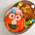 ミニチュアバジル's cooksnap of when they made エルモ　＜キャラ弁＞.
