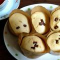 hina♠'s cooksnap of when they made 簡単！適当(笑)チョコバナナマフィン.