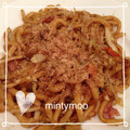 mintymoo's cooksnap of when they made 簡単！焼きうどん！.