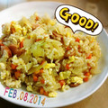 Coyukkey's cooksnap of when they made 失敗なし☆簡単焼き飯☆.