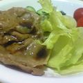*くまねこ*'s cooksnap of when they made お酢でさっぱり！豚肉の照り焼き.