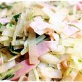 くろねこかぁちゃん's cooksnap of when they made 水菜、大根、ベーコンのポン酢いため.