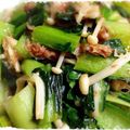 くろねこかぁちゃん's cooksnap of when they made 栄養満点！えのき、小松菜炒め.