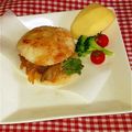 ゆうゆなまま's cooksnap of when they made 焼き肉のたれで簡単！ライスバーガー.