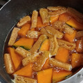 cherry's cooksnap of when they made 簡単！かぼちゃとうす揚げの煮物.