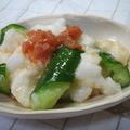 ひろなぎ's cooksnap of when they made さっぱり★キュウリと山芋の梅肉添え.