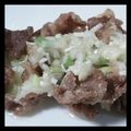 wawa3033's cooksnap of when they made ★豚肉ねぎまみれ★.