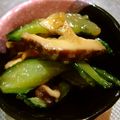 わたるんママ's cooksnap of when they made 干しきゅうりと干し椎茸の生姜煮.