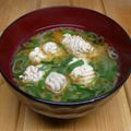 かおpon's cooksnap of when they made タラの白子でお味噌汁♪♫♬.