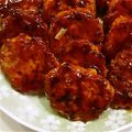 くるくるうさぎ's cooksnap of when they made 鶏つくねの照り焼き.