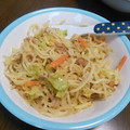 mioly's cooksnap of when they made ＊幼児食＊笹かまと仙台白菜の塩焼そば.