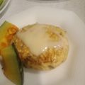 rozako's cooksnap of when they made つくねハンバーグ　白味噌バターソース.