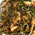 ララララン♪'s cooksnap of when they made 大根葉と油揚げの炒め物.