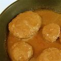 出るプラン's cooksnap of when they made 簡単味噌グラスソースの煮込みハンバーグ.