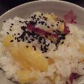 羽ママ's cooksnap of when they made さつまいもごはん.