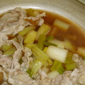 ❀あおい❀'s cooksnap of when they made 冬の味・長ねぎと豚ばら肉の蒸し煮鍋.