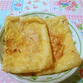 のぶ九郎's cooksnap of when they made 簡単もう一品♪油揚げの包み焼き(ピザ風).